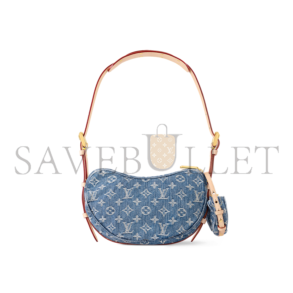 LOUIS VUITTON MASTER DENIM CROISSANT MM M46856 (25*15*5cm)